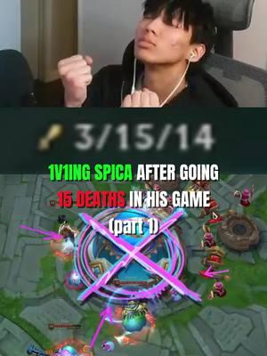 RANK 1 PLAYER SPICA VS KOMARI 1V1 (PART 1) #fyp #leagueoflegends #leaguetiktok #leaguetok #riotgames #lol #Valorant #gaming #streamer #twitch #yasuo #jasontheween