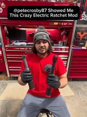 AWESOME Electric Ratchet Mod @RatchetKnob #tools #mechanic #modify #electric #ratchet #affordable #gift #simple #toolsrus #toolbox @petecrosby87 