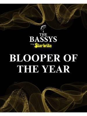 And the 2024 BASSY for Blooper of the Year goes to …🥁🥁🥁 @Kyle Patrick! Congratulations, Kyle, thanks for hanging in there! 🍓🦇 In honor of @patroachofficial announcing, we are eating 15 cheeseburgers at B.A.S.S. HQ! 🍔 @Star brite   #bass #bassys #starbrite #starbritesolutions #awards #bassfishing #trailerparkboys #bloopers