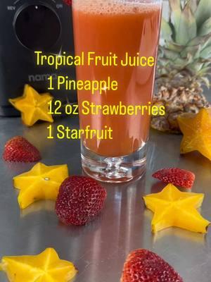 You dont get enough fruit in your diet. I’m certain of it. 🤗 #fruitjuice #tropicalfruitjuice #fruitjuicerecipe #juicerecipe #fruit 