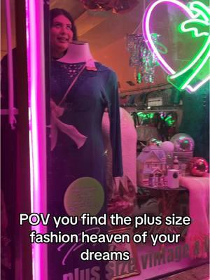 Have you visited Proud Mary yet? Ft @NaomiHearts as living mannequin #plussizeedition #plussizetiktok #plussizevintage #plussizestyle #plusstyle 