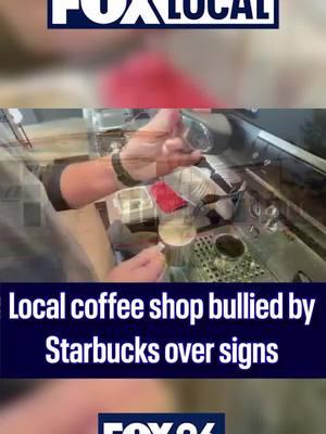 In Missouri City, a local coffee shop owner, Mike Ouano, claims his business, Bean Here Coffee, was targeted by a neighboring Starbucks over a sign dispute. Ouano shared a viral video of a Starbucks manager removing his sign from a median between the two shops, citing instructions from their district manager. #houston #fox26houston