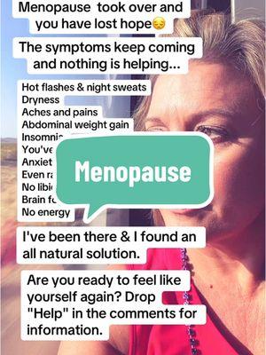 Menopause hit me like a ton of bricks—hot flashes, mood swings, and feeling like I didn’t even know myself anymore. It was so hard to get through some days. Are you feeling the same way? Let’s talk about it.  #menopause #perimenopause #menopausesymptoms #perimenopausesymptoms #womenhealth #menopauseeducator #menopauseeducation #genxwomen #genxwoman #menopausesupport #menopausejourney #cortisol #over40mom #over50woman #Menopause #over40woman #menopausalmom #menopausal #menopausalwomenoftiktok #menopausalwoman #HRT #BHRT #happyhormones #menopausebellyblaster