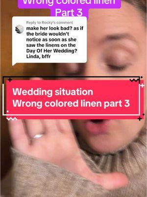 Replying to @Rocky i wish i was joking about this lol  #weddingsituation #weddingstory #weddingstorytime #storywedding #storytimewedding #weddingguest #situationwedding #weddingvendor #weddinghumor #weddinglol #weddinglaugh #weddingplanning #weddingplanner #2023bride #2024bride #weddingtiktok #2025bride #2026bride     