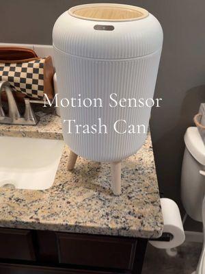 Run and grab these morion sensor trash cans before they sell out!! #dormroom #bathroom #bathroommakeover #touchlesstrashcan #motionsensortrashcan #automatictrashcan #sensor #automatictrash #trashcan #germs #germfree #bathroomupdate #bathroomdecor #flashsale #CleanTok #handsfree #smarthome #smarttrashbin #sanitary #bathroominspo #powderroom @Pukomc 