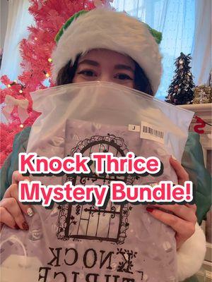 Decided to treat myself to a Knock Thrice Mystery Bundle and I am OBSESSED! 🤩🫶 @norah #luckyluckyalice #knockthrice #unboxing #unboxingvideo 