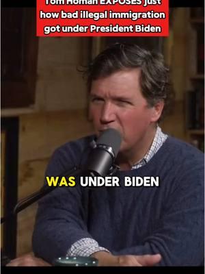 Tom Homan exposes just how bad illegal immigration has gotten under Pres. Biden #border #immigration #biden #tomhoman #tuckerCarlson #tucker 