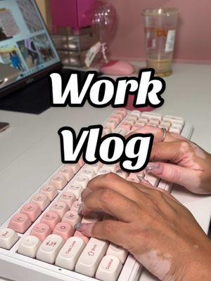 Moving my desk soon #typingasmr #keyboardasmr #keyboards #typing #fyp #aulaf99 #officelife #wfhlife #pinkkeyboard #pinkgirlyaesthetic #mexicanaincorporate #lofreekeyboard #lofreedot @Aula Keyboard #dunkindonuts 