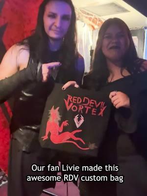 😈😈 How sick is this??  Thanks Livie and to all Devilheads who showed up at the Whisky for our final show of the year with Chris Jericho’s Kuarantine.  #heavymetal #metalmusic #metalhead #metal #devilheads #reddevilvortex