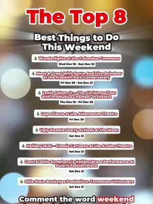 These are the best things to this weekend in Central Ohio!  What’s on your agenda this weekend? #columbus #columbusohio #columbusohiothingstodo #thingstodoincolumbus #cbusohio #cbus #ohiostate #ohiostatefootball #ohio #cbusthingstodo #bestthingstodo #bestthingstodoincolumbus 