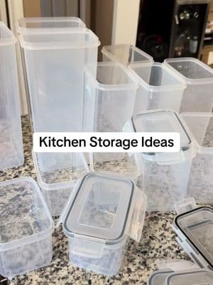 #creatorsearchinsights kitchen storage ideas #storage #conteiner #storagecontainers #organizationhacks #organizar #plasticcontainer 