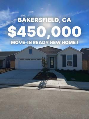 🙌🏻New Move-In Ready Home in Bakersfield, CA!🙌🏻 Text “READY” to 661-371-9580 if you are interested in a home like this, and I will message you with more info!📲 📍NW Bakersfield, CA / Shafter, CA PAPYRUS FLOORPLAN Price: $450,000 4 bed | 3 bath | 2 car garage | 2,078 sqft - Builder’s Credit Available💸 - Appliances Included - 60% Solar Discount 💸 - Many Community Parks  - Highly Desired Area this is one of the many floorplans available in this beautiful community. Homes are ranging from the low $400,000 and up. message me and we can find the one for you!📲 Adrian Prado 📲 (661)371-9580 📧 adrianprado.homes@gmail.com DRE#02137977 Miramar International — Your daily reminder that Jesus loves you and he paid the ultimate price for YOU so that you may have eternal life. All you have to do is put your faith and trust in what HE has graciously done on the cross for you. For God so loved the world that he gave his one and only Son, that whoever believes in him shall not perish but have eternal life. John 3:16 — #JesusSaves #Jesuslovesyou #realestate #bakersfield #bakersfieldcalifornia #bakersfieldhomes #californiarealestate #floorplan #bakersfieldca #dreamhome #bakersfieldrealtor #southerncalifornia #kerncounty #kerncountyrealestate #sanfernandovalley #santaclarita #pasadenacalifornia #venturacounty #oxnardcalifornia #movingtobakersfield #luxuryrealestate #luxuryrealestate #losangeles #losangeleshomes #miramarinternational 