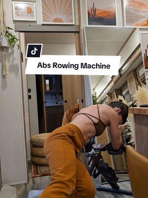 abs are made in the kitchen, literally and figuratively. this 3 in 1 rowing machine is kicking my booty. @TOUSAINS #tousains #rowingmachine #bodybuilding #strengthtraining #absworkout #absmachine #abworkout #rowing #3in1rowingmachine 