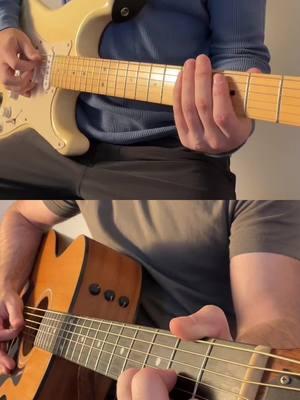 Dual guitar videos never do well, but they are cool so here is some BJ #guitars #guitarloop #billyjoel 