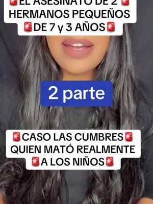 DOS NIÑOS ASESINADOS NO SE SABE REALMENTE QUIEN LOS MATO SI LA HERMANA O EL NOVIO #parte2 #historia #casoreal #casosdelavidareal #murder #crimen #investigacion #asesino #podcast #podcastclips 