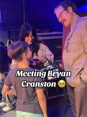 When he met #bryancranston #lasvegas #celebritymakeupartist #unionmakeupartist 