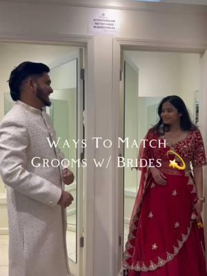 Whether it’s subtle accents or perfectly paired designs, matching with your partner adds an extra touch of magic to your big day❤️‍🔥 Do you believe in matching with your bride? 🤔 #nazranaa #mensdesigner #groominspiration #matchingoutfits #matchinggoals #indianwedding #dulha #dulhaanddulhan #waystomatch #accessorize