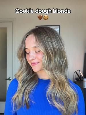 Cookie dough blonde 🍪🤎 @framar #livedinblonde #blondeinspo #lowmaintenancehair #cookiedoughblonde #hairtok #fortworthblonde #fortworthhairstylist #live2dyebyhaley 