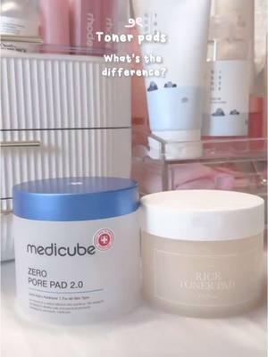 I love both a lot🎀👍 @imfrom_us @Medicube US #whatsthedifference #hanlu #viral #kbeauty #kskincare