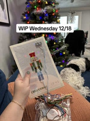 Seasoned needlepointers, I need your help! How have you outlined your @Coco Frank Studio nutcracker ornaments and what stitch have you done for the background? I’d love to hear your thoughts! Also, how do the backs of my canvases look?! Thanks in advance 🥰 #wipwednesday #needlepoint #ndlpt #ndlptnation #needlepointornament #ndlptproject 