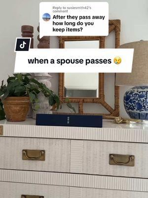 Replying to @susiesmith42 what documents should you keep after a spouse passes? ❤️ #grief #losingaspouse #documentorganizer 