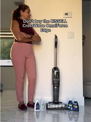 In my señora era with the BISSELL CrossWave OmniForce Edge 🐾 Click the link in my bio to get $100 off! @BISSELL Clean #ad #BISSELL #rescueddogs #latinadogmom #muttsoftiktok #CleanTok #hispanic #latinasbelike  #perrostiktok #senoraera