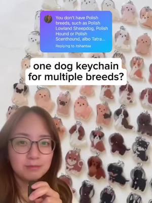 Could these dog breeds pass for Polish dogs? You be the judge 🧐 #dogbreeds #dogsofinstagram #sheepdog #doodles #coonhound #hounds #greatpyrenees #animalart #petparent #petportraitart #keychain 