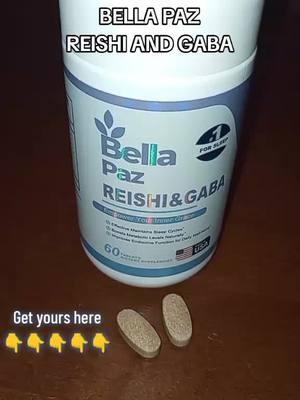 Get some well deserved rest with Bella Paz Reishi and gaba. #bellapaz #bellapazreishigaba #reishi #reishimushroom #gaba #restwell #sleeptight #foryou #fyp #fyf #TikTokShop #goodnight #wellbeing 