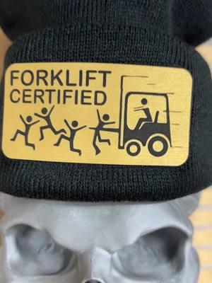 Trucker hats and Beanies and Ponytail hats and Flexfit hars and Flat Bill hats! 😱 Leatherette patches are custom laser engraved and permanently affixed using a heat press. Hats are popular Richardson 112 trucker style with adjustable SnapBack closure. We also carry Evolve ponytail hats, FlexFit, and Flat Bill. Check out our TikTok shop for more styles and designs!  #TikTokShop #hat #forklift #forkliftoperator #forkliftcertified #beanie 