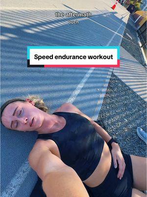 On today’s agenda…  #trackworkout #speedendurance #runfaster #trackandfield 