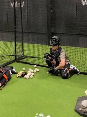 Catcher Bounce Drill ⚾ - Great way of patterning the glove move at both the top and bottom part of the zone. - Bottom - aggressive move through the baseball under the zone - Top - aggressive glove move down through the top part of the zone - Looking to take your catching to the next level? - Start training remotely with BackstopU TODAY! - #baseballlife #baseball #MLB #milb #baseballseason #catcher #baseballislife #catchingdrills