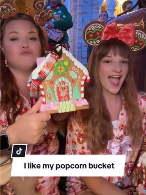 Just two besties having the most magical time at Mickeys Very Merry Christmas Party with their new gingerbread house popcorn buckets waiting for the parade to begin!  Loved celebrating the bestie’s birthday! @thatsmejesspresso  And had the best vacation with my mom and sister!!!  #disneyparks #disneyworld #mickeysverymerrychristmasparty #mvmcp #gingerbreadhouse #disneypopcornbucket #popcornbucket #disneymerch #disneyadult #disneytiktok #disneychristmas #disneymerchandise #disneytok #distok #disneybestie 