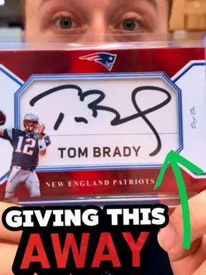 Giveaway: Tonight on OtiaRips Whatnot Channel. Do you have a Tom Brady Autograph In Your Collection? Join US at 8pm! @galaxy.rips The Best Repack in the GALAXY. #tombrady12 #nfl #footballcards 