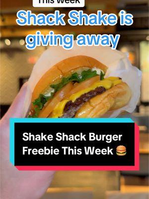 are you n your homies savin this one to get some burgers tomorrow??? 👀🍔💰 #freebies #freebie #fastfood #shakeshack #freefoodhack #moneysavingtips 