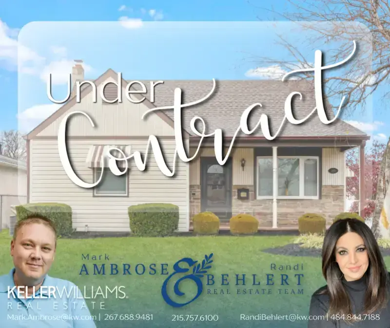 Another home under contract. So happy for my sellers... they ended up with fantastic terms and a quick closing. Give me a call or text today and let's find your forever home together! Mark Ambrose II Ambrose & Behlert Real Estate Team  Keller Williams Real Estate  Cell: 267.688.9481  Office: 215-757-6100  x303  PA & NJ #buckscounty #buckscountyrealestate #parealestate #buyingahome #sellingahome #buyingahouse #yourtrustedrealtor #yourguymark #RealEstateJourney #croydon #Philadelphia #bristoltownship 