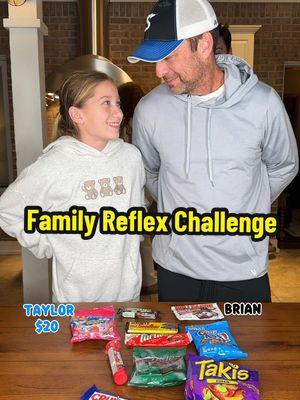 Who has the fastest reflexes in the family? #familygamenight #familyfun #moneygames #holidaygames #christmasgames #reflexchallenge 