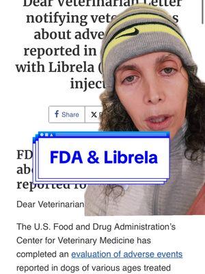 This is not intended to cause panic. My goal is to help pet parents make an informed decision. There are always risks and benefits associated with every medication we prescribe. ##librela##zoetis##oa##osteoarthritis##dogs##dogtok##veterinary##veterinarymedicine#greenscreen 