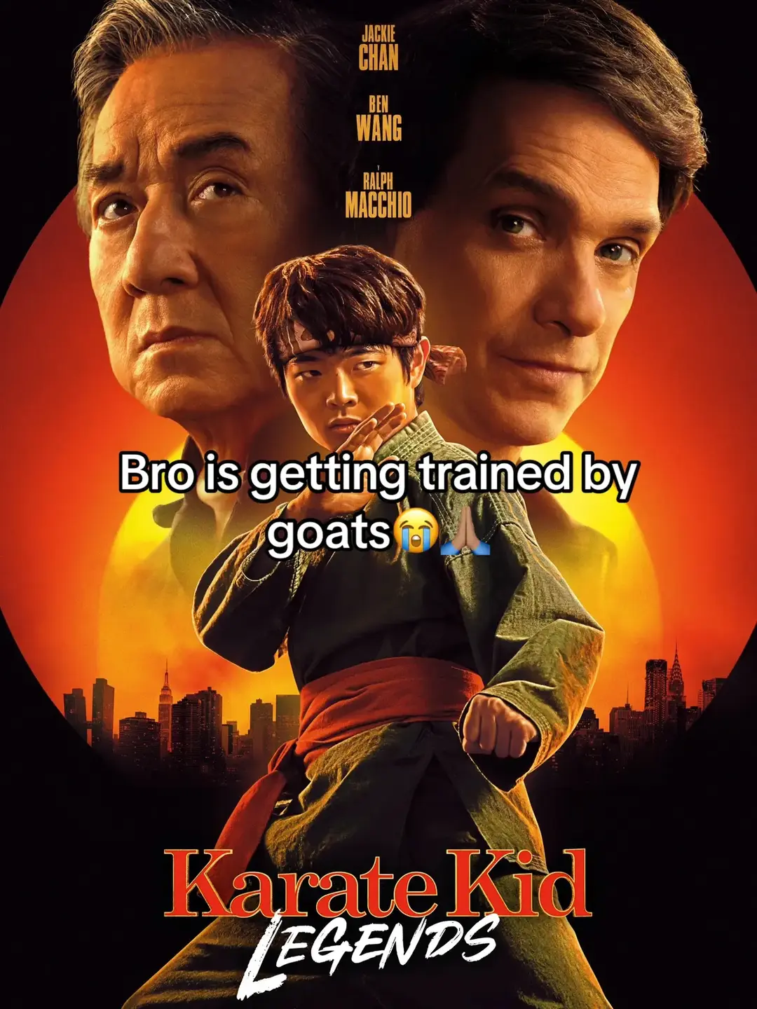 Movie is gonna be fye🔥 #karatekidlegends #karatekid #jackiechan #ralphmacchio #mrmiyagi #ironfist #shangchi #baki #martialarts #martialartsmovies 