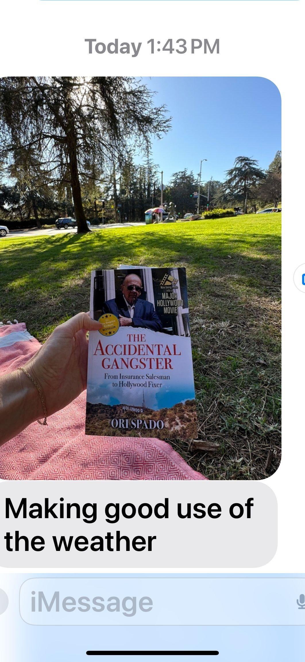 A beautiful day reading a great book. Autograph copies available on my website #joerogen #seanhsnnity #tuckercsrlson #piersmorgan #fox #donsldtrumpjr #LIVEhighlights #TikTokLIVE #losangeles 