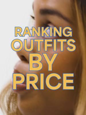 #ranking outfits by price feat. @bretmanrock  #fashiontiktok #highfashion #highfashiontiktok #rafsimons #fashionova #rickowens #mugler #chomehearts #rickowensonline #gucci #prada #christiandior #versace #grailed #thriftedfashion #FitTok #dailyfit #fitcheck