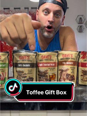 If you like Toffee, you’ll love this gift box with so many kinds in it! #toffee #giftbox #holidayfood #holidaysnack #christmassnacks #candy #candytok #foodietiktok #foodies #davestoffee #sweettreats #tiktokshopholidayhaul #tiktokshopfallsale #treasurefinds #spotlightfinds #ttsdelight #giftguide #ttsdelightnow #ttslevelup #newyearnewaura #mademyyear #shoplatinowned #tiktokshopcreatorpicks #tiktokshoppicks #christmasgift #winterwardroberefresh 