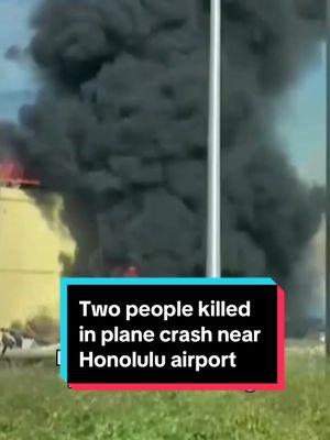 Two pilots were killed when a small cargo plane crashed into a vacant building in Honolulu, Hawaii, narrowly avoiding a busy highway. An investigation into the cause is underway. #hawaii #aviation #plane #honolulu #news 