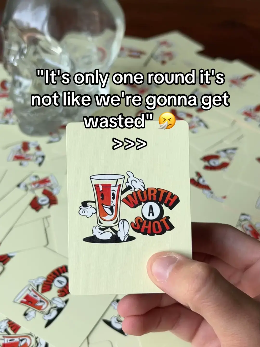 Game link in bio 🍻 #partygames #thingstodowithfriends #fyp #cardgame #drinkinggame #TikTokMadeMeBuylt #gamenightideas #GameNight