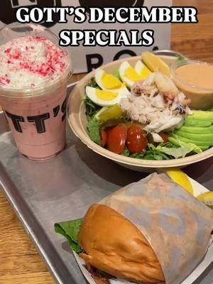 Savor the Dungeness Crab Sandwich, Dungeness Crab & Bay Shrimp Louie, and the festive Candy Cane Milkshake! This marks the end of their 25th anniversary where they’ve been putting out specials every month this year - and trust me, they’re ending with a bang.  @gottsroadside  . . . . . . . . . . #ferrybuilding #sfferrybuilding #sfgotts #gottsroadside #gotts #sfseafood #sffoodie #sffood #sfeats #sf #sanfran #sanfrancisco #sanfranciscofood #bayarea #bayareabuzz #bayareabites #bayareaeats #bayareafoodie #crab #crabmeat #crabsalad #dungenesscrab #crabseason 