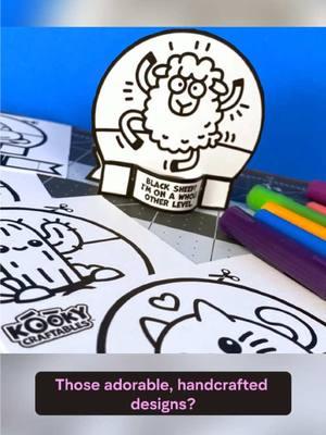 The word is out! People are loving my cozy cuties coloring kit! Grab yours today! #adultcoloringpages #papercraft #kookycraftables #StressRelief 