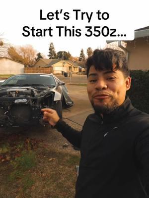 I was not built for this mechanic life 😭  #350z #nissan #repair #junkyard #carfix #carproblems #cars #cartok #carsoftiktok #carcommunity #carscene #jdm #restore #DIY 