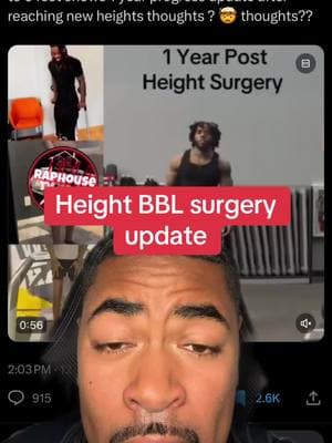 What do you think about this??🤔🤔#greenscreen #height #surgery #bbl #fyp #tall 