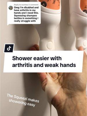 Replying to @scarloey I hope the Squeezi can help you out! #arthritis #arthritishack #rheumatoidarthritis #ot 