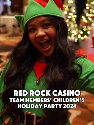 🎄✨ Our Team Members' Children's Party was full of holiday magic! From hot chocolate and cookies to activity stations inspired by traditions from different countries around the world, there was something for everyone. Plus, Santa stopped by for photos! 🎅❤️ A special treat for our team and their families. #RedRockCasino