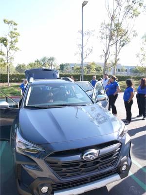 Surprised the @Make-A-Wish Chapter in Irvine, CA with free tacos :) @Subaru of America, Inc.  #SubaruPartner #ShareTheLove #Sponsored